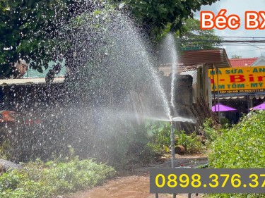 Béc BX16 - Béc bướm tưới phun mưa bằng đồng xoay tròn 360 độ bán kính 16 mét