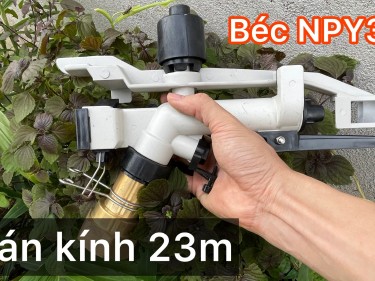Béc NPY30 - Béc đồng cánh đập tưới phun mưa bán kính tưới 23 mét