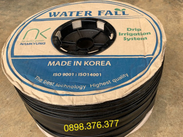 Ống nhỏ giọt WQ20 - Tưới nhỏ giọt Namkyung – Hàn Quốc, Ø16mm, dày 0.15mm, khoảng cách lỗ 20cm
