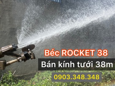 Béc ROCKET 38 - béc tưới bánh răng bán kính 38m