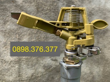 Béc X817 - Béc tưới phun mưa bằng đồng bán kính 8 mét có thể điều chỉnh bán kính tưới