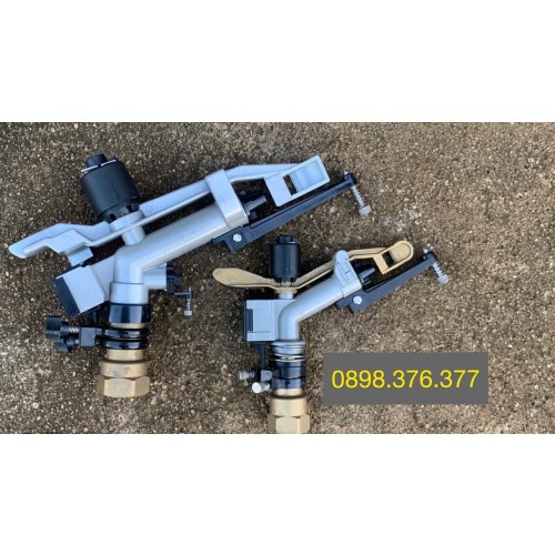 Tổng hợp béc súng tưới phun mưa bán kính lớn cho bơm điện nhỏ 1 pha